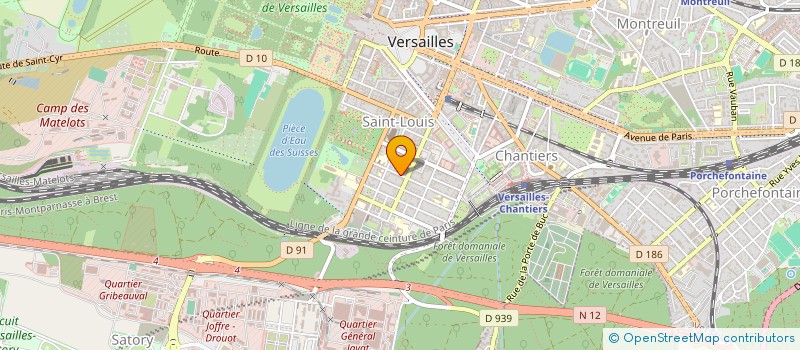localisation de l'entreprise MILIA MATCHA à VERSAILLES
