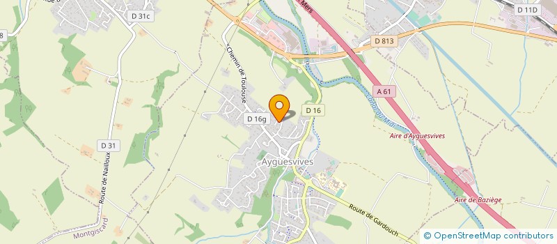 localisation de l'entreprise MILIAN  AYGUESVIVES