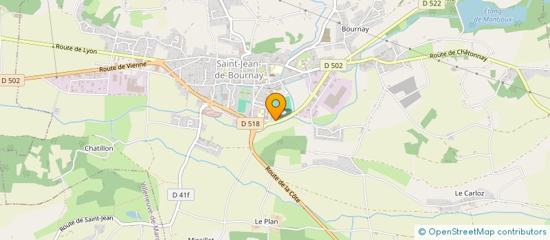 localisation de l'entreprise MILIANA  MOIDIEU-DETOURBE