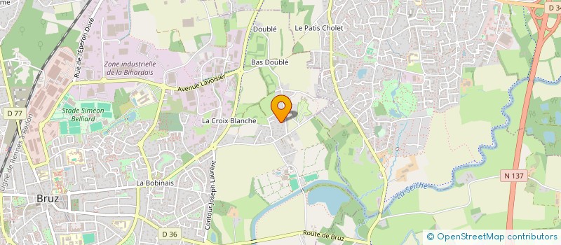 localisation de l'entreprise MILIANE  BRUZ