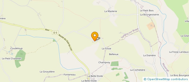 localisation de l'entreprise MILIANE  SAVIGNY SUR BRAYE