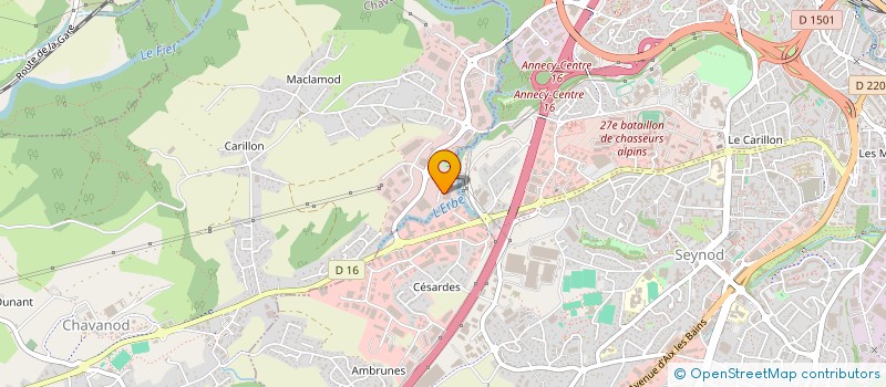 localisation de l'entreprise MILIBOO  CHAVANOD