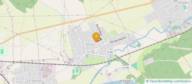 localisation de l'entreprise MILIENCE  PITRES