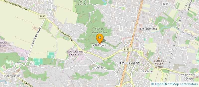 localisation de l'entreprise MILILA  MONTLHERY