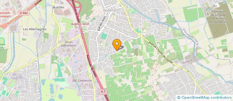 localisation de l'entreprise MILIMAN  VEDENE