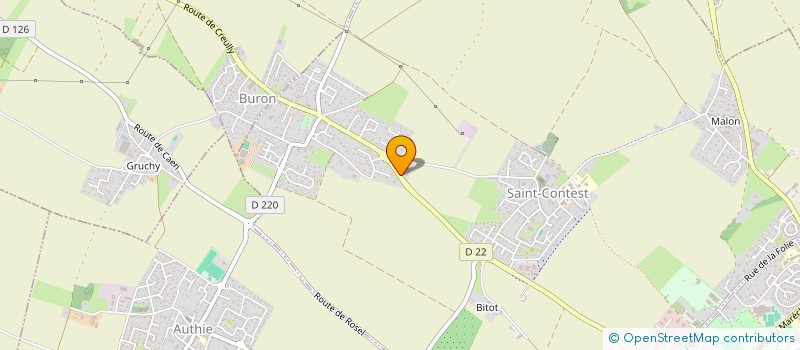 localisation de l'entreprise MILIMARO à SAINT-CONTEST