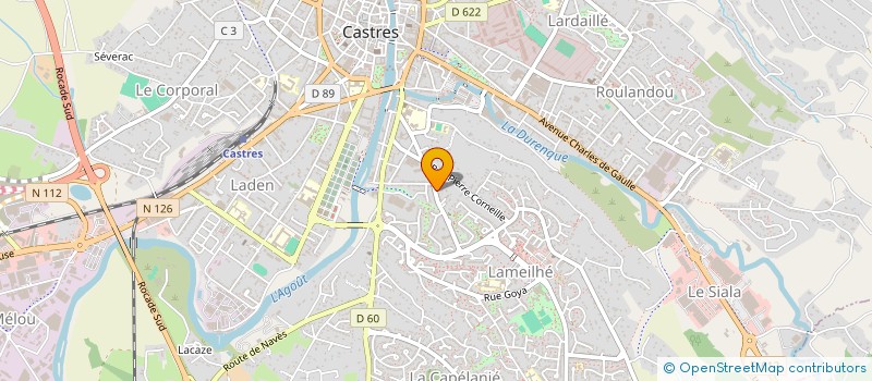 localisation de l'entreprise MILIMEDIA  CASTRES