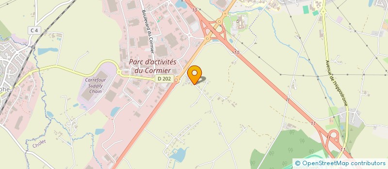 localisation de l'entreprise MILINDUS 2 à CHOLET