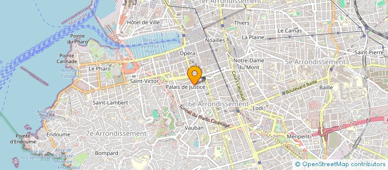 localisation de l'entreprise MILINE à MARSEILLE