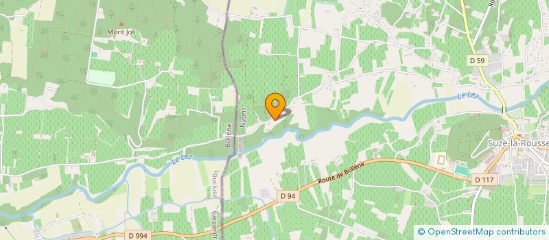 localisation de l'entreprise MILINO  SUZE-LA-ROUSSE