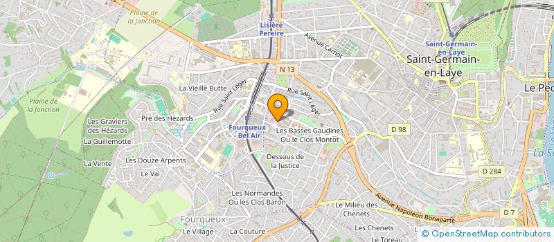 localisation de l'entreprise MILINVEST  SAINT-GERMAIN-EN-LAYE