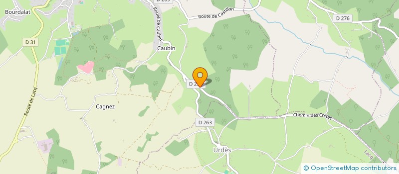 localisation de l'entreprise MILIO'CAR  ARTHEZ-DE-BEARN