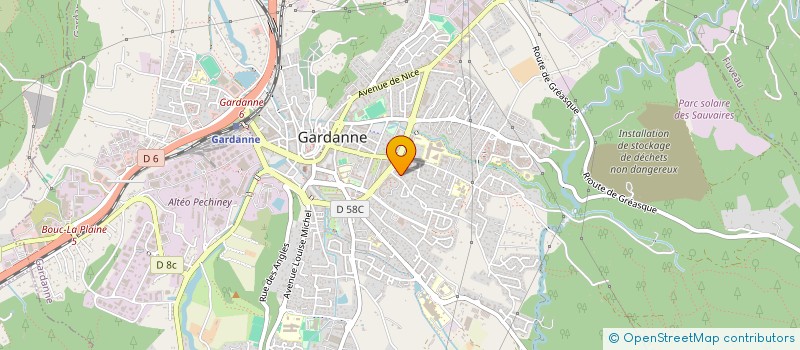 localisation de l'entreprise MILIOTI CHRISTIAN ET JEAN LOUIS à GARDANNE