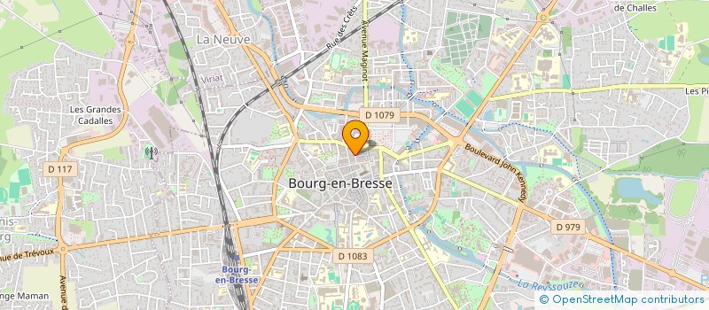 localisation de l'entreprise MILIPI à BOURG-EN-BRESSE