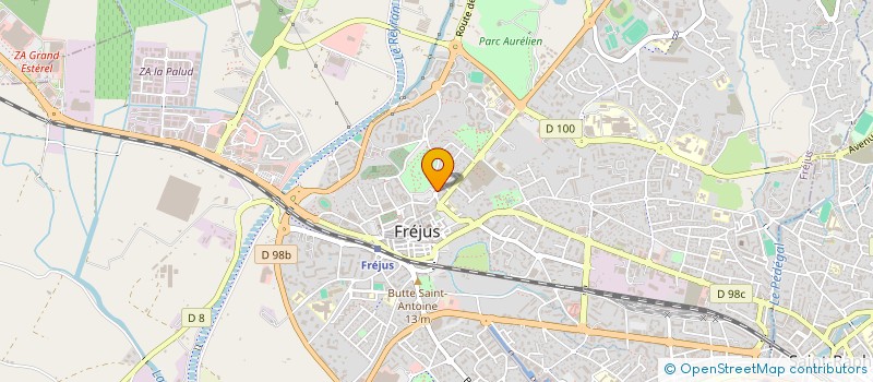 localisation de l'entreprise MILISUD à FREJUS