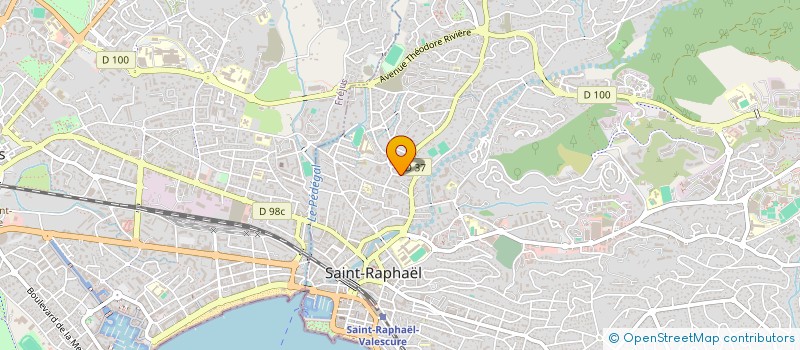 localisation de l'entreprise MILITARY DISTRIBUTION à SAINT-RAPHAEL