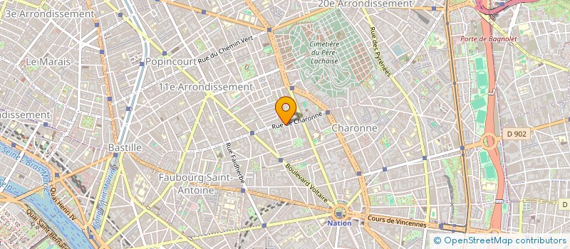 localisation de l'entreprise MILITON ET ASSOCIES  PARIS