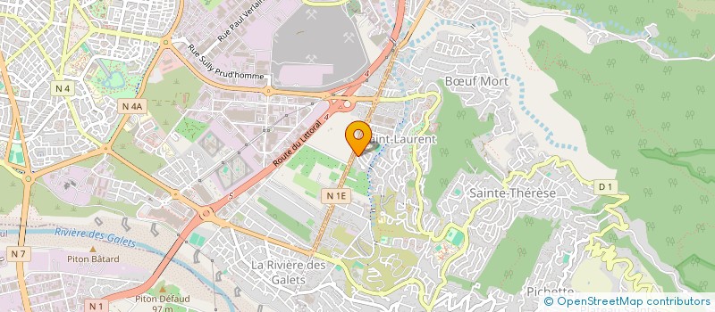 localisation de l'entreprise MILIV à LA POSSESSION