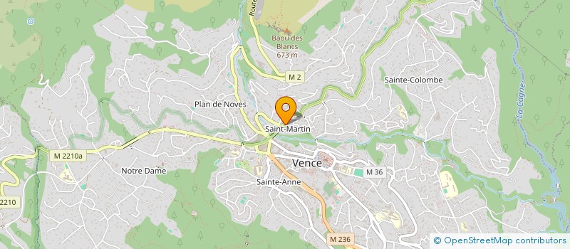 localisation de l'entreprise MILIZO  VENCE