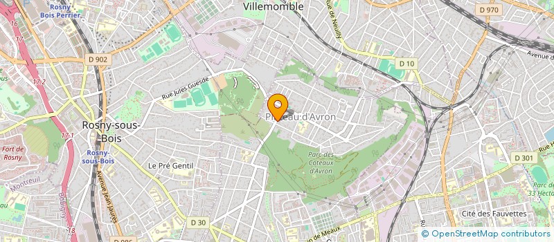 localisation de l'entreprise MILJOY TRANSPORT  NEUILLY-PLAISANCE