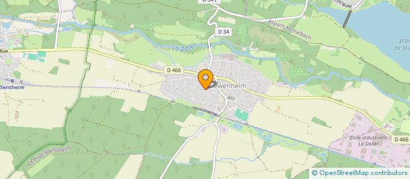 localisation de l'entreprise MILK'ALA  GUEWENHEIM