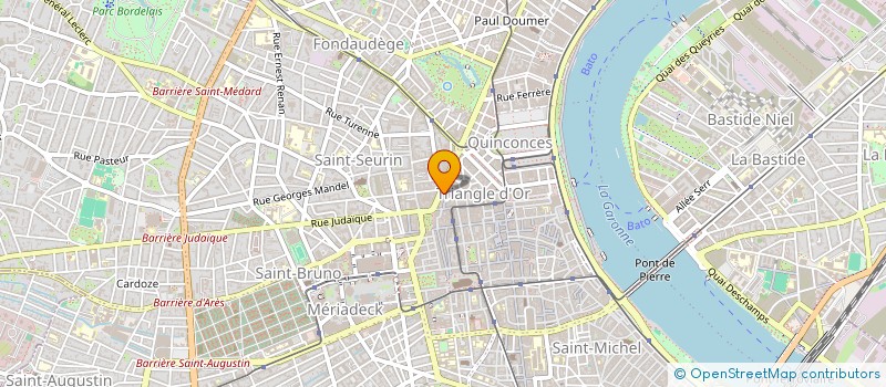 localisation de l'entreprise MILK DIGITAL à BORDEAUX