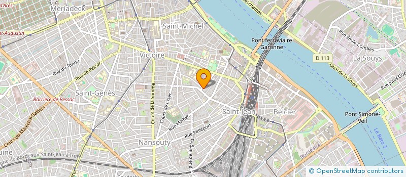 localisation de l'entreprise MILK PR  BORDEAUX