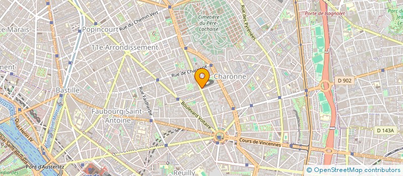 localisation de l'entreprise MILKIN  PARIS