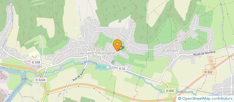 localisation de l'entreprise MILKORTHO  LAY-SAINT-CHRISTOPHE
