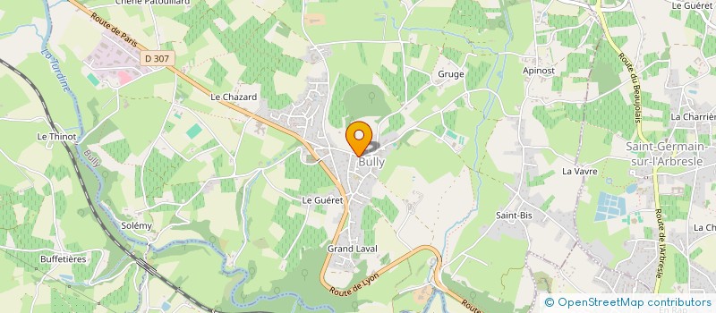 localisation de l'entreprise MILL  BULLY