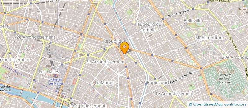 localisation de l'entreprise MILL - MOD  PARIS