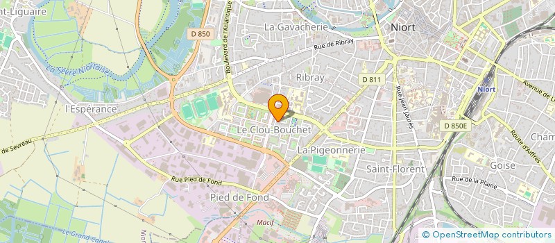 localisation de l'entreprise MILL'ZIK  NIORT