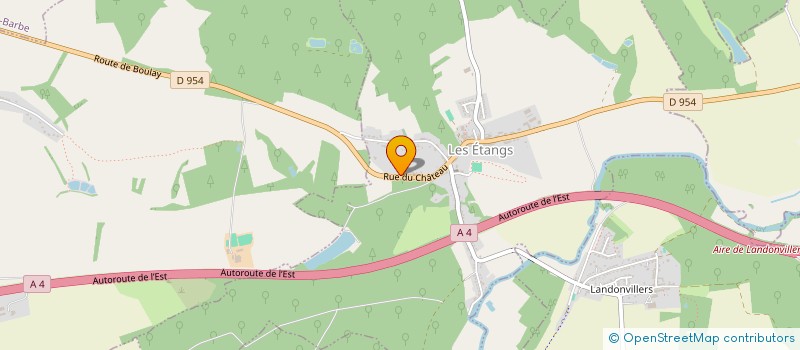 localisation de l'entreprise MILLA  LES ETANGS