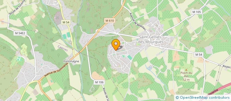 localisation de l'entreprise MILLA FEDIERE  SAINT-GENIES-DES-MOURGUES