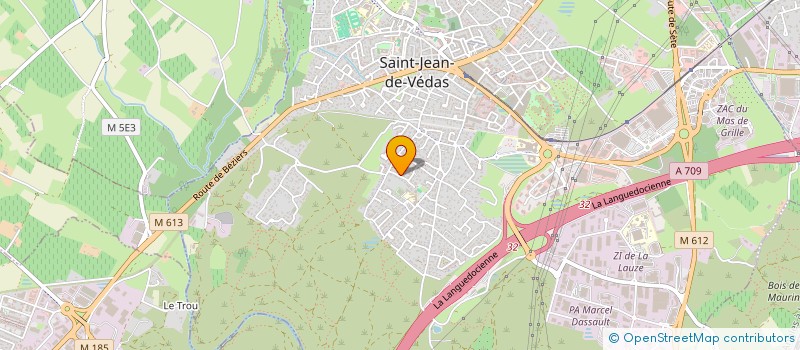 localisation de l'entreprise MILLA MALLET  SAINT-JEAN-DE-VEDAS