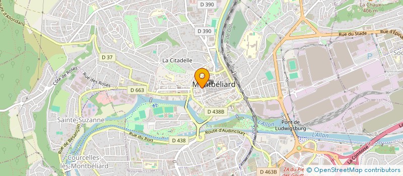 localisation de l'entreprise MILLA-SHOES à MONTBELIARD