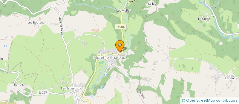 localisation de l'entreprise MILLAN CORP  MURET-LE-CHATEAU