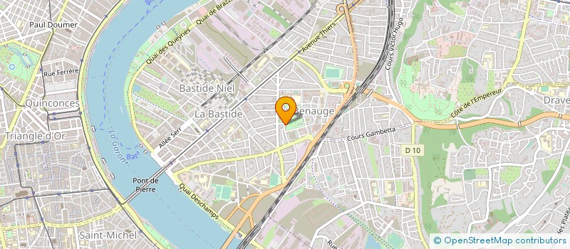 localisation de l'entreprise MILLANA EXPRESS à BORDEAUX