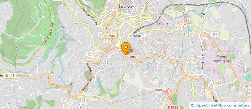 localisation de l'entreprise MILLANGE BORO INVEST  GRASSE