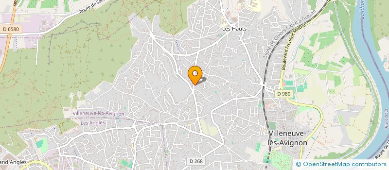 localisation de l'entreprise MILLARD INVESTISSEMENTS  VILLENEUVE-LES-AVIGNON