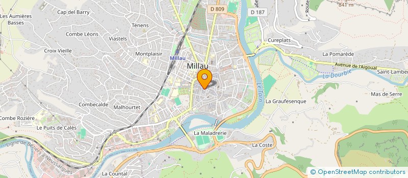 localisation de l'entreprise MILLAU FREE VOL  MILLAU