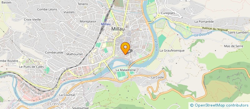 localisation de l'entreprise MILLAU MULTI BOXE  MILLAU