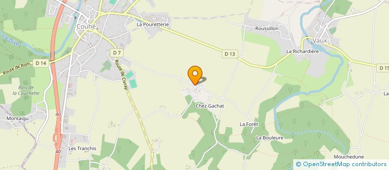 localisation de l'entreprise MILLAUDS à VALENCE-EN-POITOU