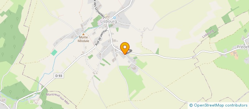 localisation de l'entreprise MILLAURIAUX GILLES  LISBOURG