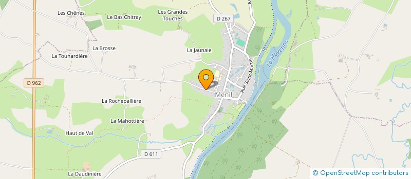 localisation de l'entreprise MILLE CLUB DE COUDRAY  COUDRAY