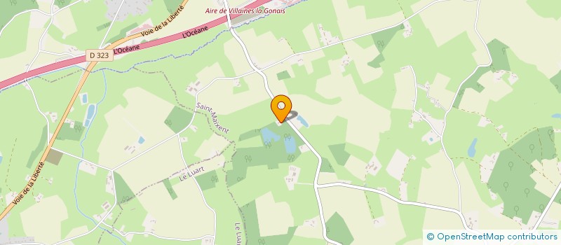 localisation de l'entreprise MILLE CN.  SAINT MAIXENT