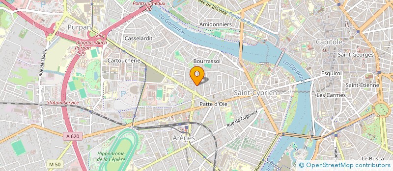 localisation de l'entreprise MILLE DANSES D'ORIENT à TOULOUSE