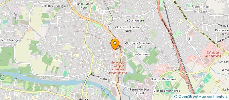 localisation de l'entreprise MILLE ET 1 SERVICES à ORLEANS