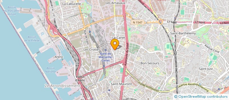 localisation de l'entreprise MILLE ET UN COURS à MARSEILLE