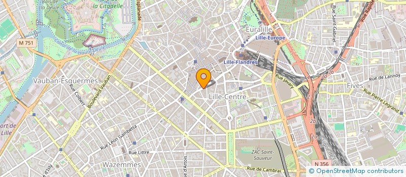 localisation de l'entreprise MILLE ET UN MOTS à LILLE